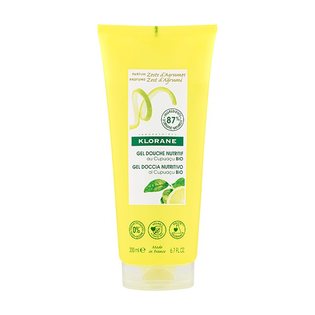 KLORANE - Zest D Argumes Shower Gel With Organic Cupacu Butter | 200ml