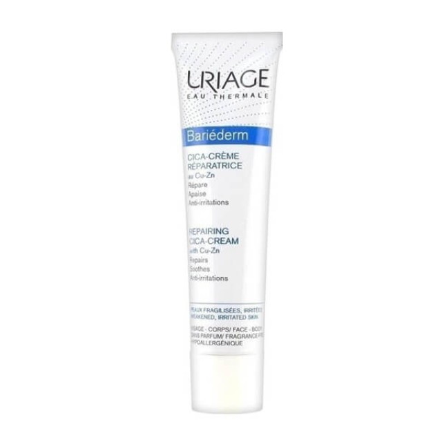 URIAGE - Bariederm Cica-Creme Reparatrice CU-Zn | 40ml