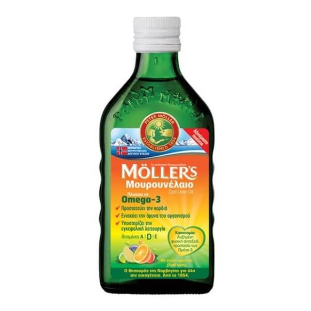 MOLLERS - Μουρουνέλαιο Tutti Frutti | 250ml