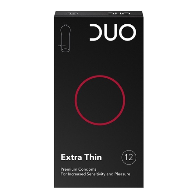 DUO - Extra Thin Προφυλακτικά | 12τμχ