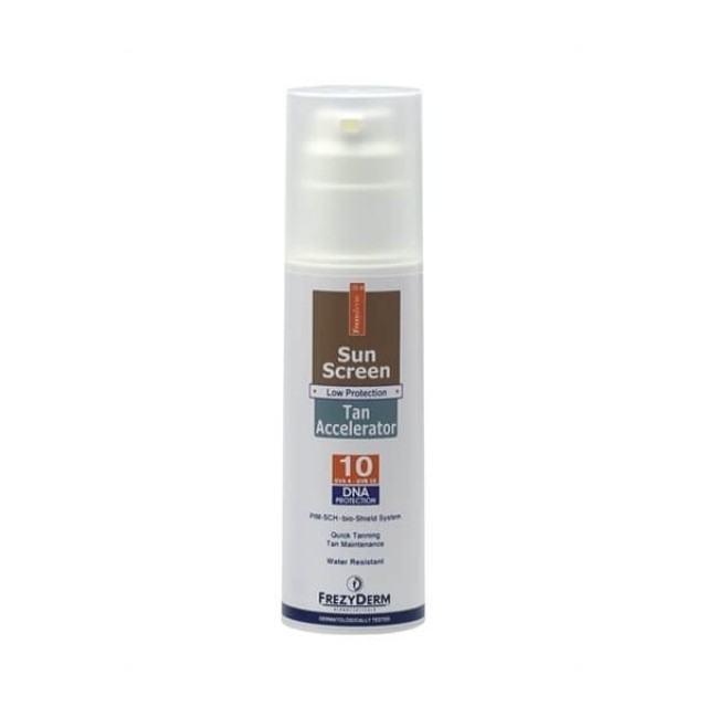 FREZYDERM - SUN SCREEN Tan Accelerator SPF10 | 150ml