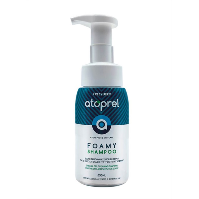 FREZYDERM - Atoprel Foamy Shampoo for Dry & Sensitive Scalp | 250ml