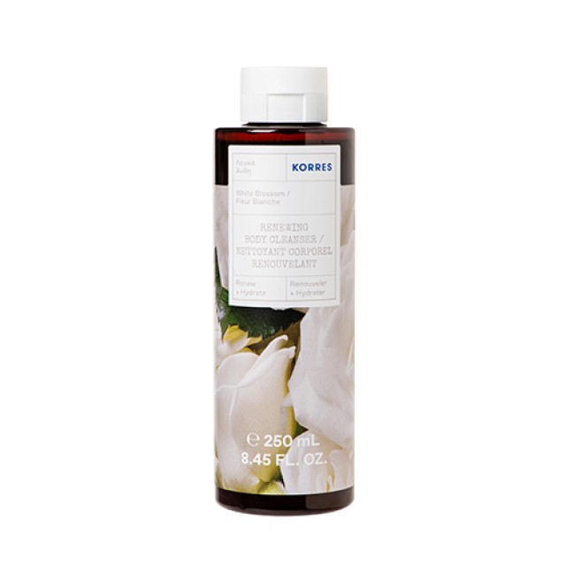 Korres White Blossom Αφρόλουτρο με Λευκά Άνθη, 250ml