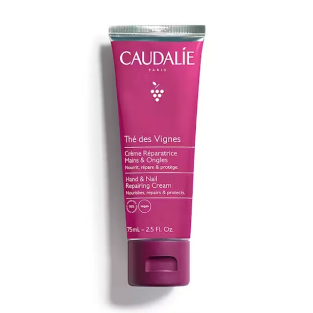 Caudalie Thé Des Vignes Hand & Nail Repairing Ενυδατική Κρέμα Χεριών και Νυχιών 75ml