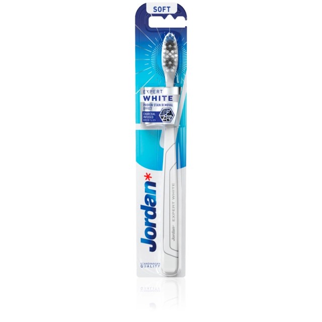 JORDAN - Expert White Toothbrush Soft White | 1τμχ