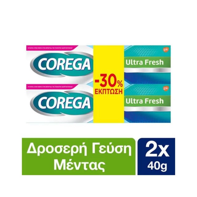 COREGA - Ultra Fresh  (2x40gr)