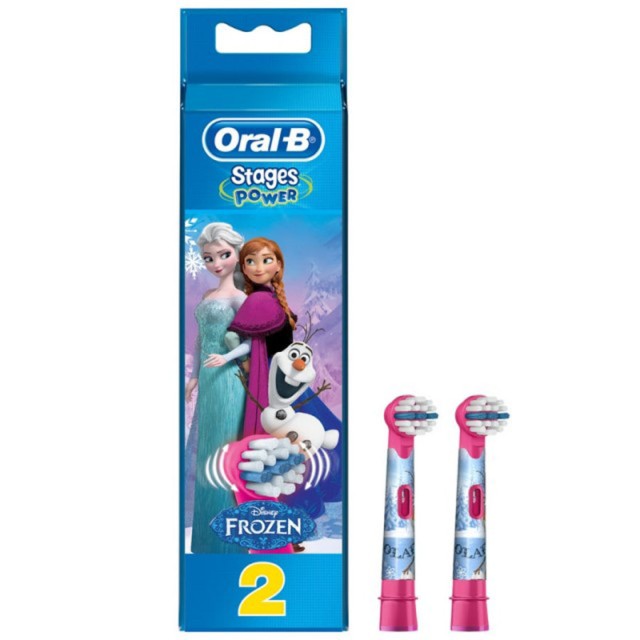 ORAL-B - Stages Power Frozen Ανταλλακτικά Ηλεκτρικής Οδοντόβουρτσας | 2τμχ