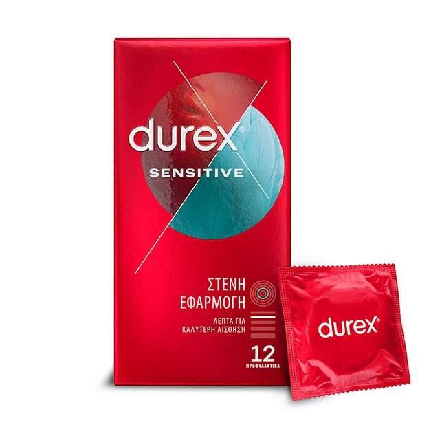 DUREX - Sensitive Thin Feel Close Fit | 12τμχ