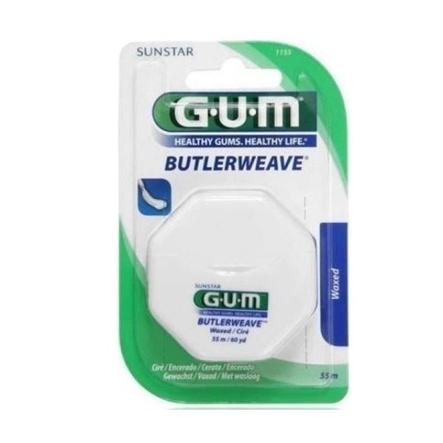 GUM - 1155 Butlerweave Floss waxed | 1τμχ
