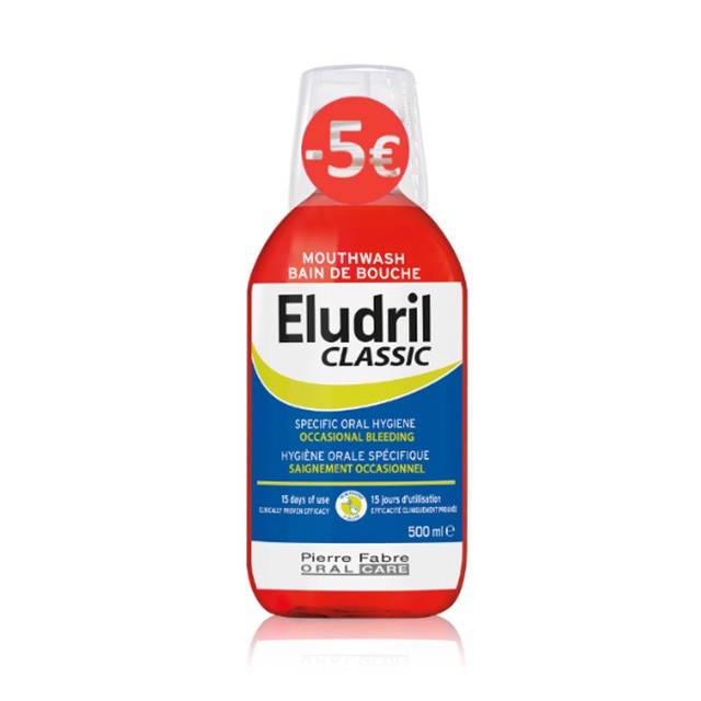 ELGYDIUM - Eludril Classic Mouthwash | 500ml