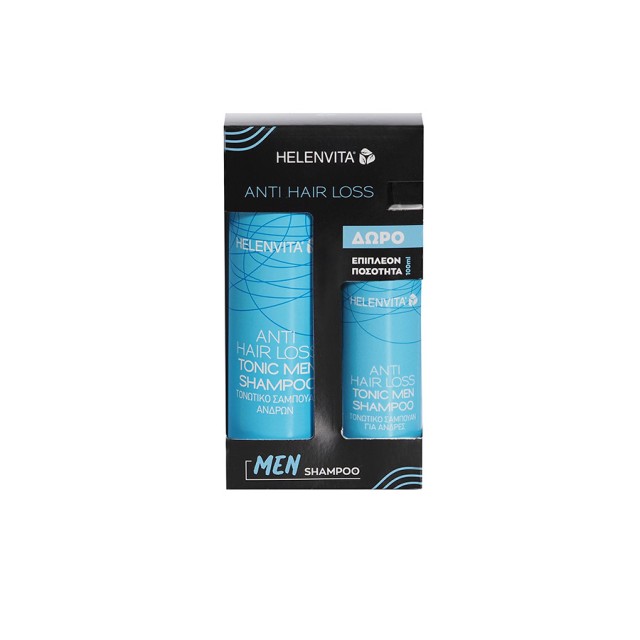 HELENVITA - Anti Hair Loss Tonic Lotion (100ml) & Δώρο Anti Hair Loss Tonic Men Shampoo (100ml)