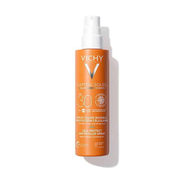 VICHY - Capital Soleil Cell Protect Water Fluid Spray SPF30 | 200ml