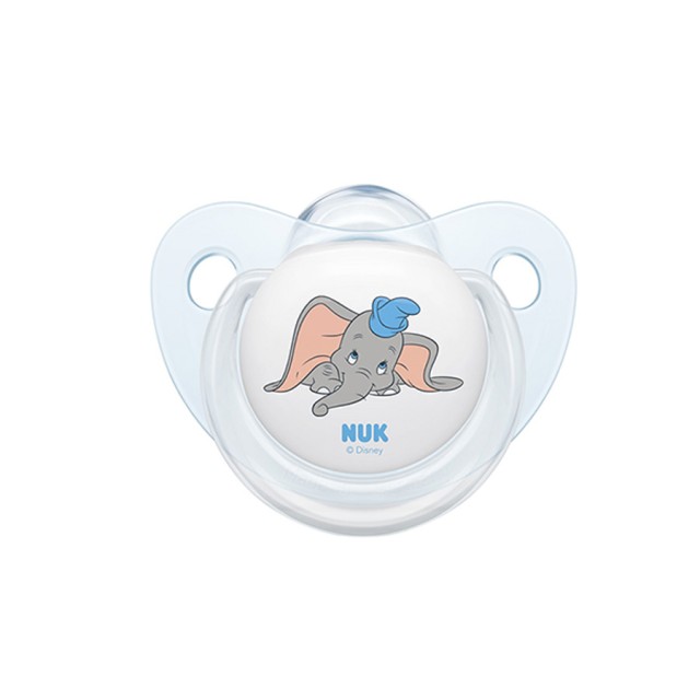 NUK - Disney Dumbo Trendline Πιπίλα Σιλικόνης Μπλε 0-6m (10.730.526) | 1τμχ