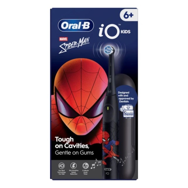Oral-B iO Kids Spiderman Ηλεκτρική Οδοντόβουρτσα 6+