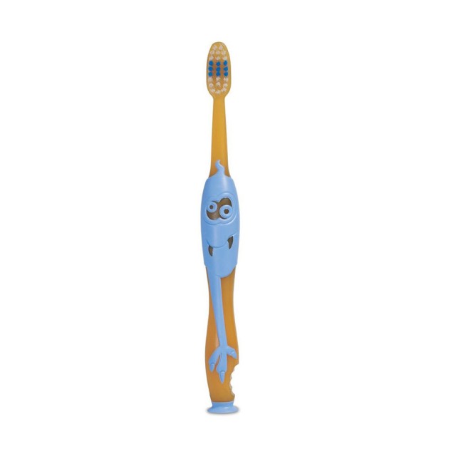ELGYDIUM - Kids Toothbrush Monster Πορτοκαλί-Γαλάζιο | 1τμχ