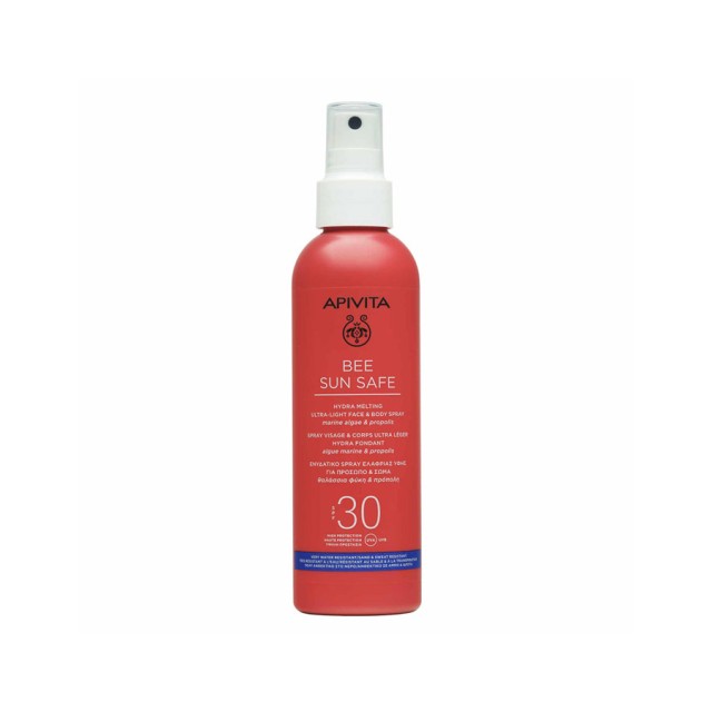 APIVITA - Bee Sun Safe Hydra Melting Ultra Light Face & Body Spray SPF30 | 200ml