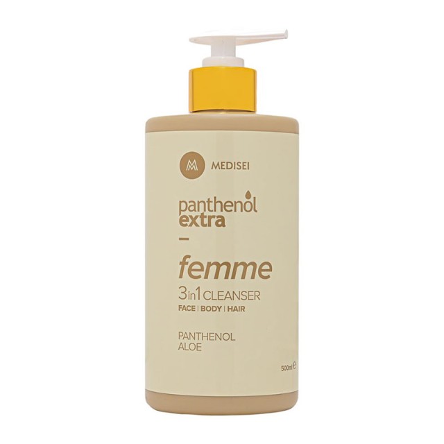 PANTHENOL Extra - Femme 3 in 1 Cleanser Face,Body & Hair | 500ml
