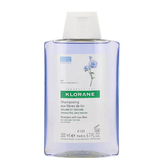 KLORANE - Shampooing aux Fibres de Lin για Όγκο | 200ml