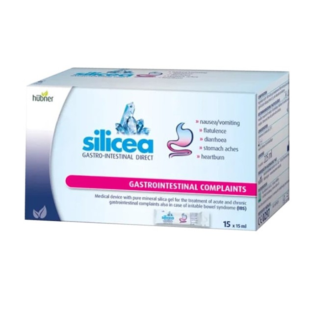 Hubner Silicea Gastro-Intestinal Gel Direct 15x15ml