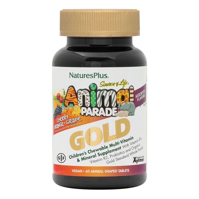NATURES PLUS - Animal Parade  Gold Assorted | 60tabs