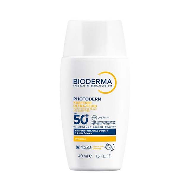 Bioderma Photoderm XDefence Ultra-Fluid Invisible SPF50+ 40ml