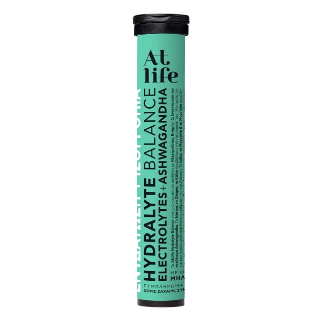 AtLife Hydralyte Balance Electrolytes & Ashwagandha, 24 αναβράζοντα δισκία