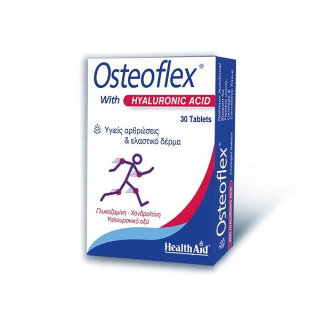 HEALTH AID - Osteoflex with Hyaluronic Acid | 30 tabs
