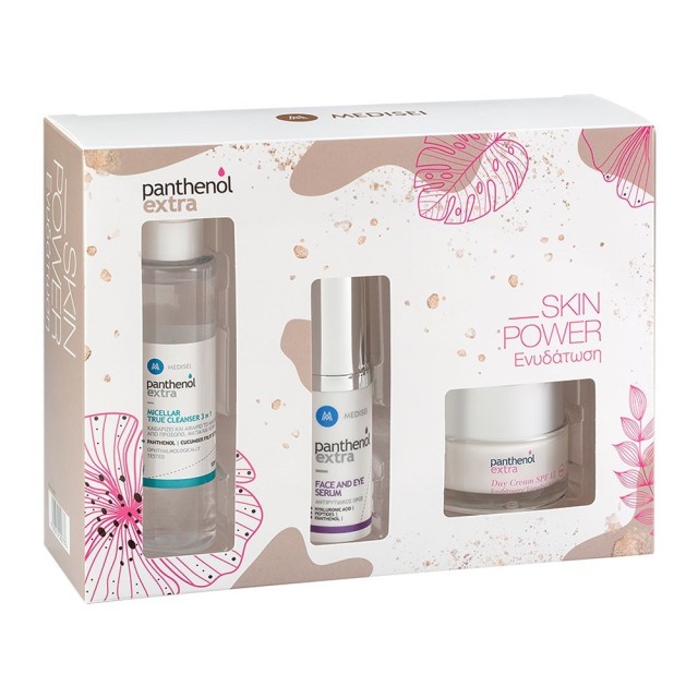 PANTHENOL Extra - PROMO Micellar True Cleanser 3in1 (100ml) & Face & Eye Serum (30ml) & Day Cream SPF15 (50ml)