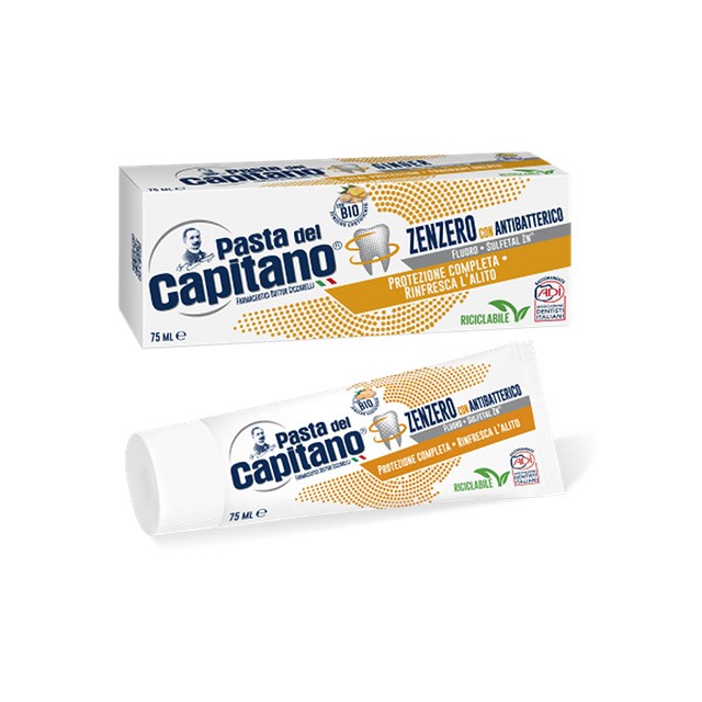 PASTA DEL CAPITANO - Zenzero Toothpaste with Ginger | 75ml