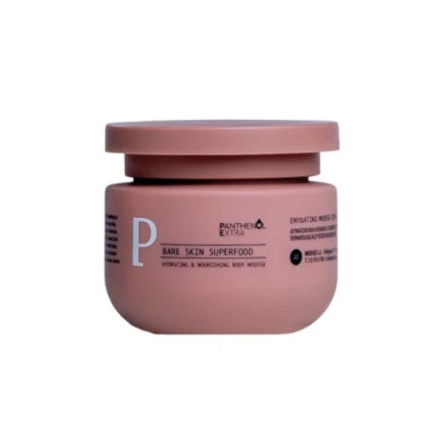 Panthenol Extra Bare Skin Superfood Ενυδατική Mousse Σώματος 230ml