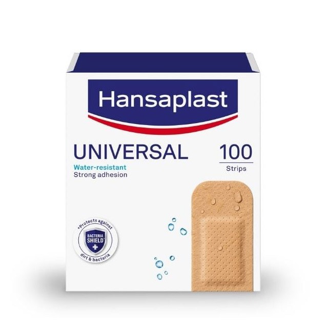 HANSAPLAST - Universal Επιθέματα 30x72mm  | 100strips