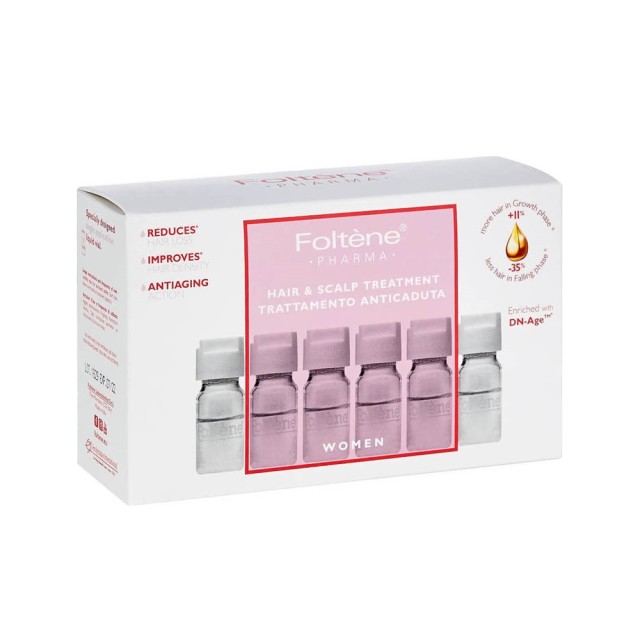 FOLTENE - Hair & Scalp Treatment Women | 12 x 6ml