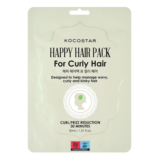 Kocostar Happy Hair Pack for Curly Hair Μάσκα για Σγουρά Μαλλιά, 1τεμ