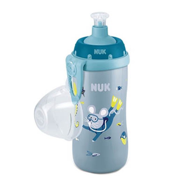 NUK - Junior Cup Παγουράκι Με Καπάκι Mouse 18m+ 300ml