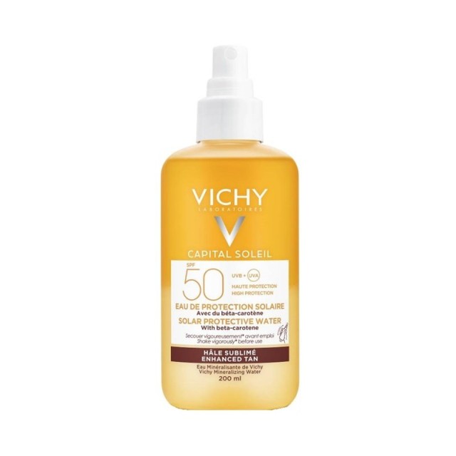 VICHY - Capital Soleil Solar Protective Water Enhanced Tan SPF50+ | 200ml