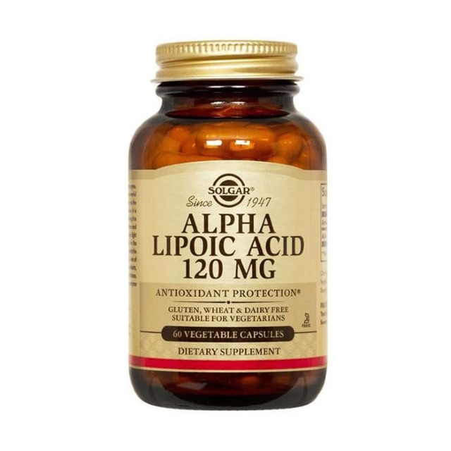 Solgar Alpha-Lipoic Acid 120mg 60 veg.caps