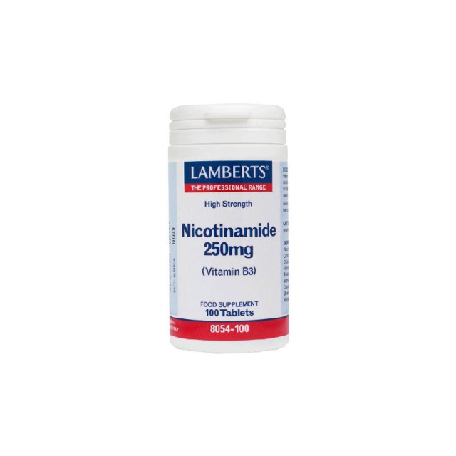 LAMBERTS - Nicotinamide 250mg Vitamin B3 |100 tabs