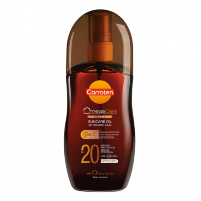CARROTEN - OmegaCare Suncare Tan & Protect Oil SPF20 |125ml