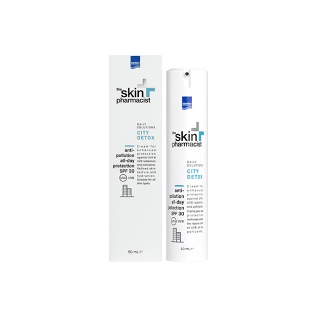 INTERMED - The Skin Pharmacist City Detox Anti-Pollution All Day Protection Cream SPF30 | 50ml
