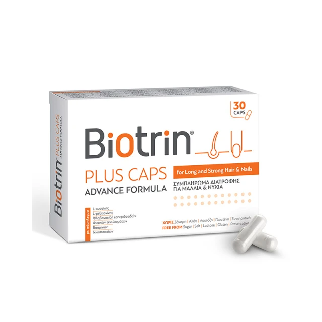Biotrin Plus Caps Advance Formula for Long and Strong Hair & Nails 30caps