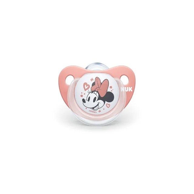 NUK - Trendline Disney Minnie Ορθοδοντική Πιπίλα Σιλικόνης 6-18m  (10.736.380) | 1τμχ