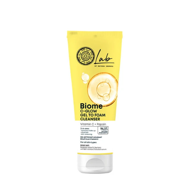 Natura Siberica Lab by Natura Siberica Biome C-Glow Gel To Foam Cleanser 140ml