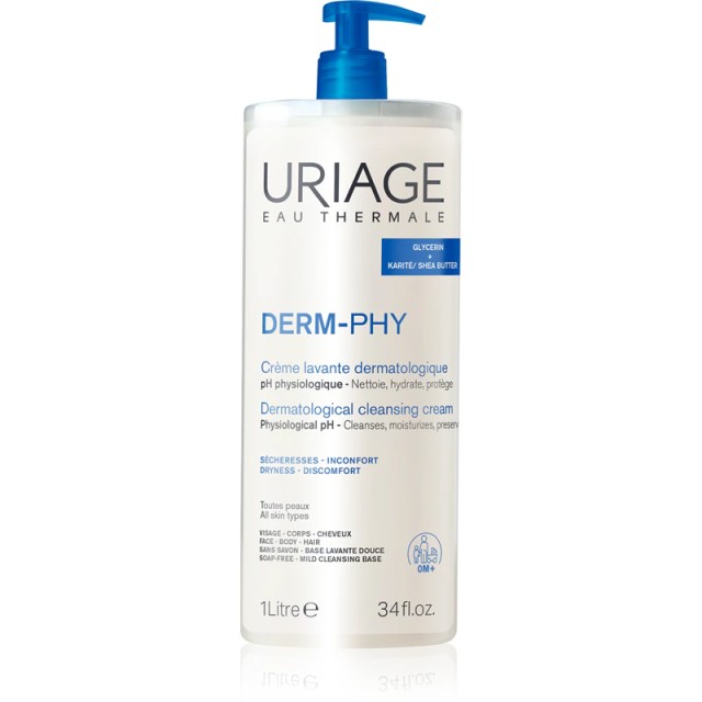Uriage Cleansing Cream Κρέμα Καθαρισμού 1000ml, -20%