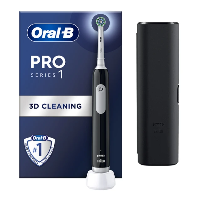 ORAL-B - Pro Series 1 Black Tavek Edition και Θήκη Ταξιδίου | 1τεμ