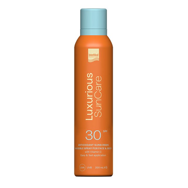 LUXURIOUS - Suncare Antioxidant Sunscreen Invisible Spray SPF30 | 200ml