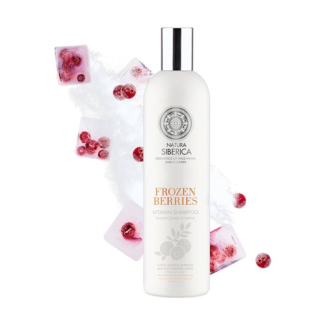 Natura Siberica Copenhagen Frozen Berries Vitamin Shampoo Σαμπουάν για Λιπαρά Μαλλιά 400ml