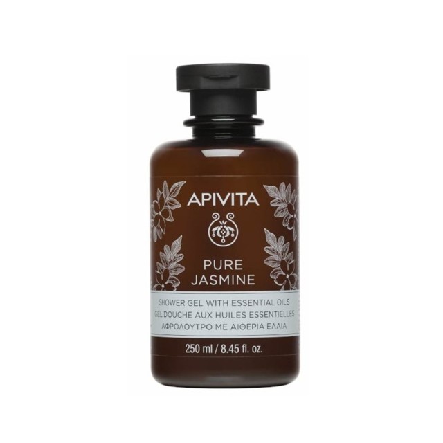 APIVITA - Pure Jasmine Shower Gel with Essential Oils | 250ml