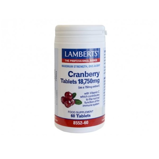 LAMBERTS -  Cranberry tablets 18,750mg | 60tabs