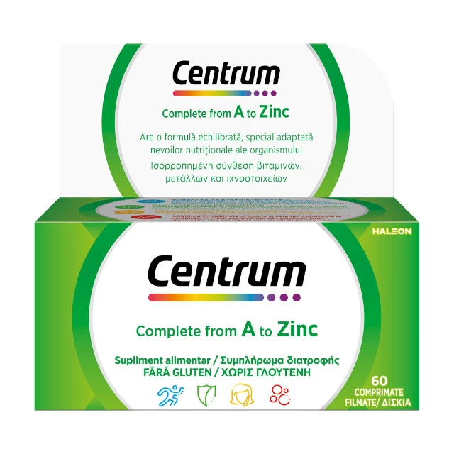 Centrum Complete A to Zinc 60tabs
