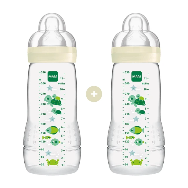 MAM - Easy Active™ Baby Bottle 4m+ Unisex (365SU) | 2x330ml